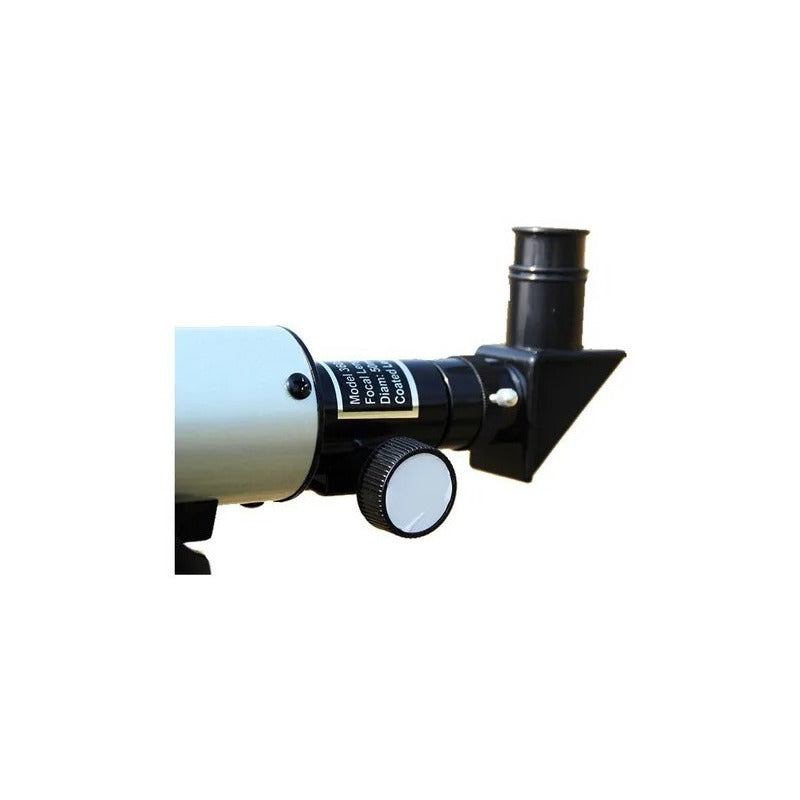 Telescopio Refractor Monoculo Telescopio Monocular Aprendiz Plateado