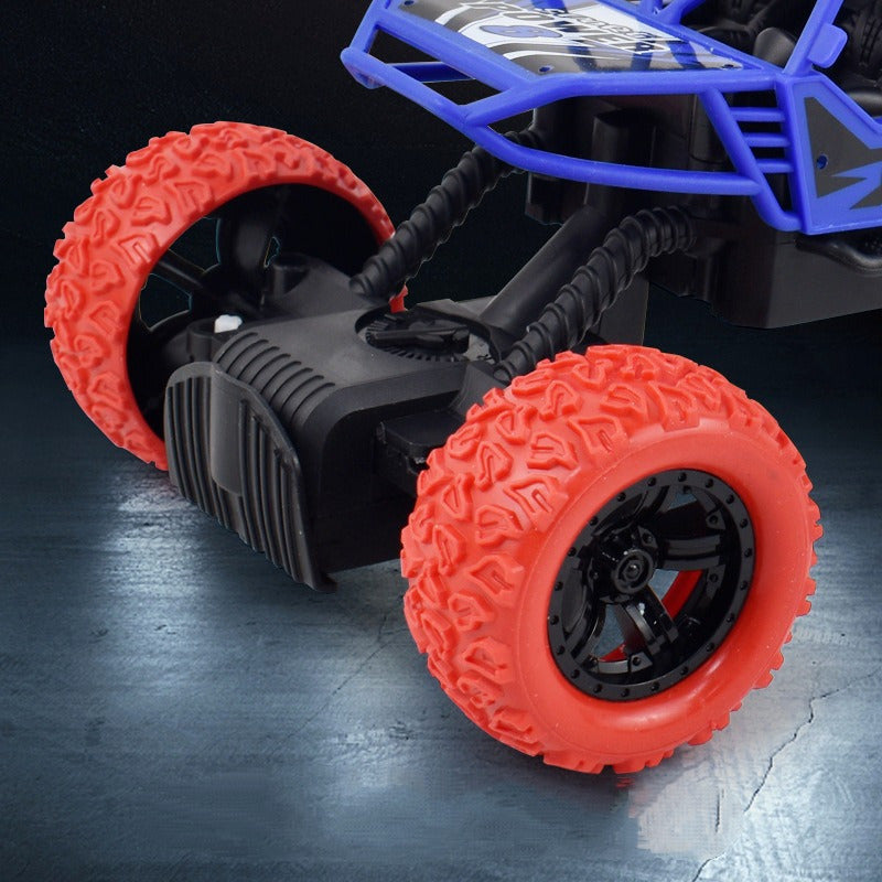 Vehículo Control Remoto Pilas Climbing Car Y Deportivo Azul