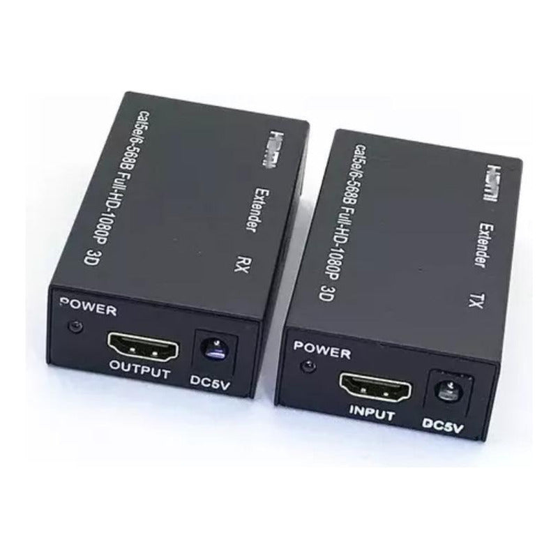 Extensor 60mts Hdmi Cable Red Utp Rj45 Video Audio Digital