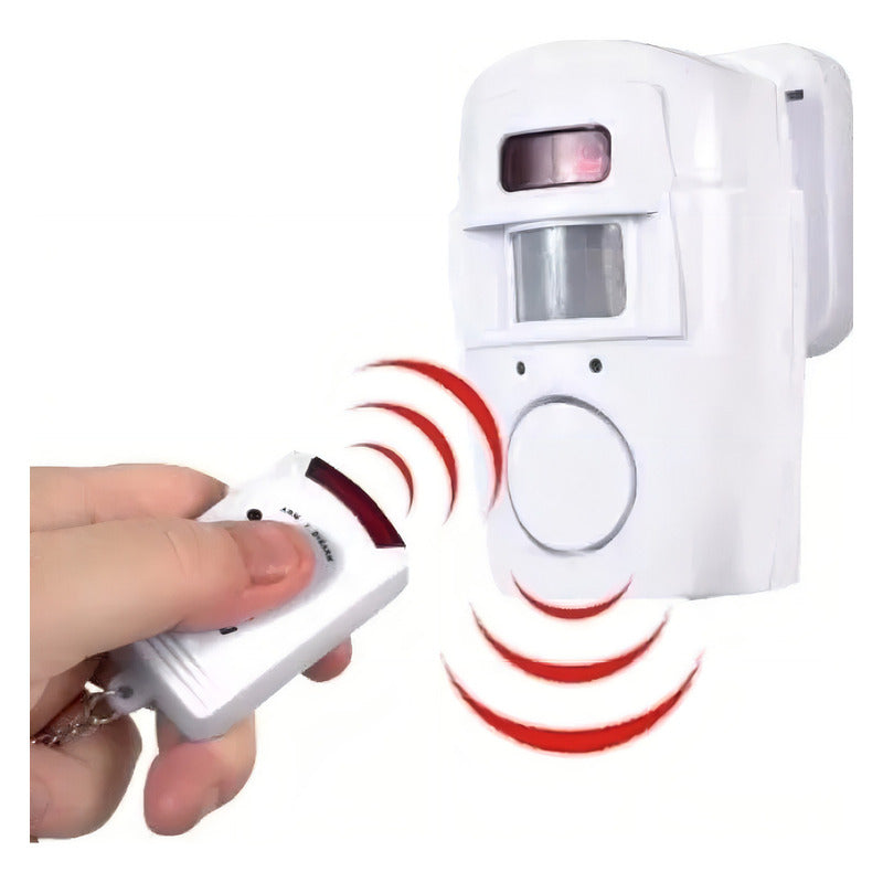 Alarma Sirena Con Sensor 2 Controles