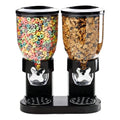 Dispensador De Cereales Doble Cereal Jayma Color Negro