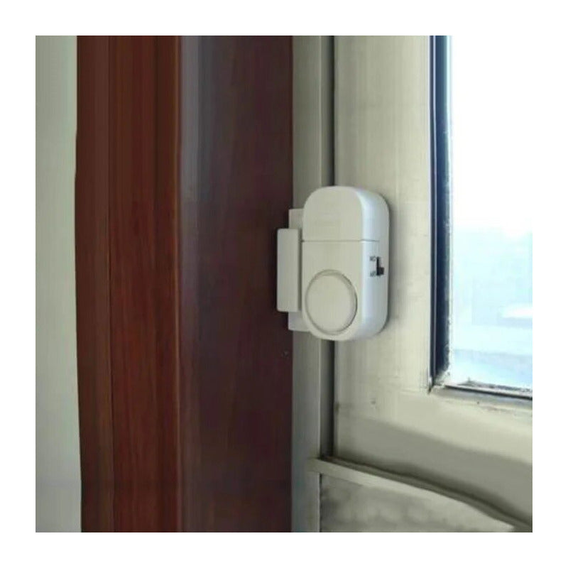 Pack 5 Alarmas Para Puerta O Ventana Sensor Magnético 90db Blanco