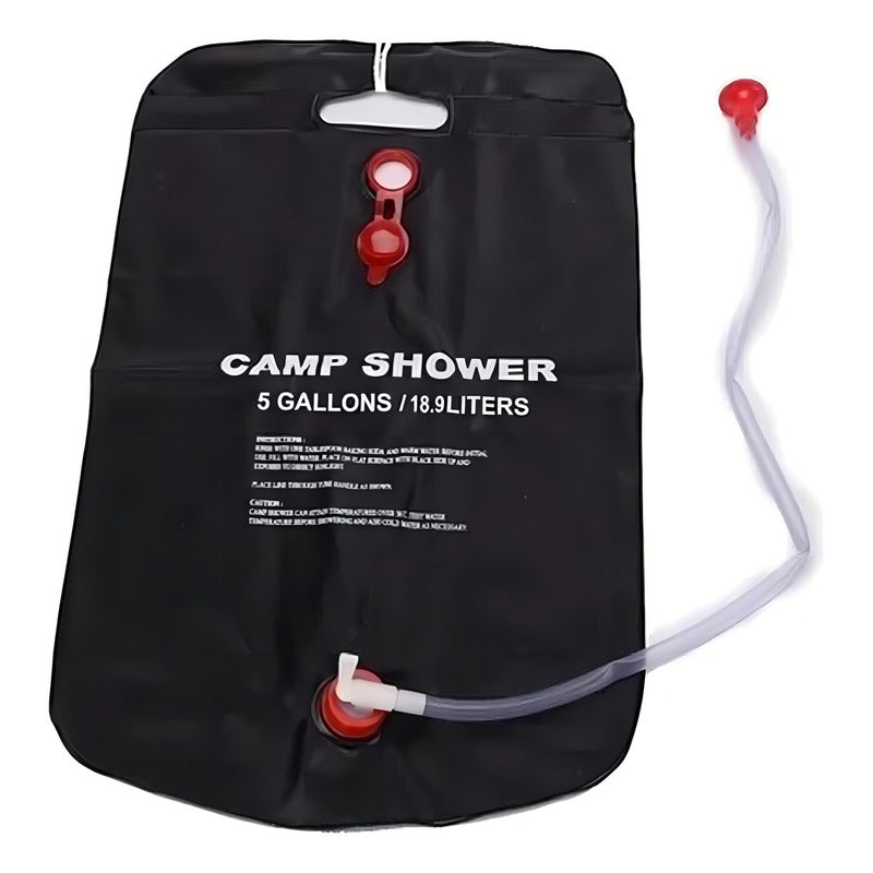 Ducha Solar Portátil Camping Playa 20 L Exterior Compacta