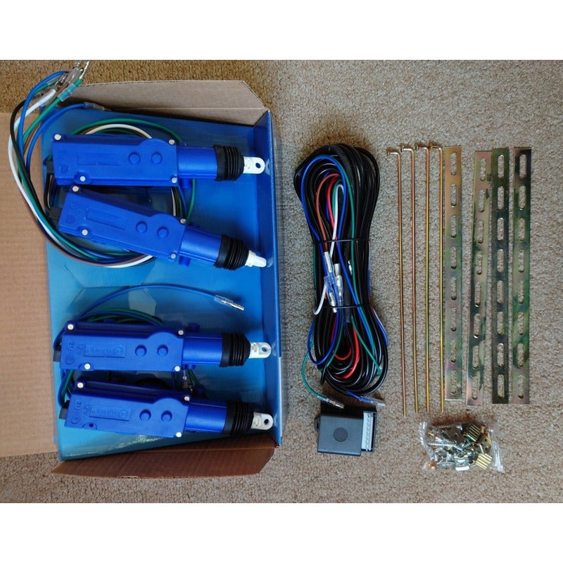 Kit Completo Cierre Centralizado Auto Universal Encauchado