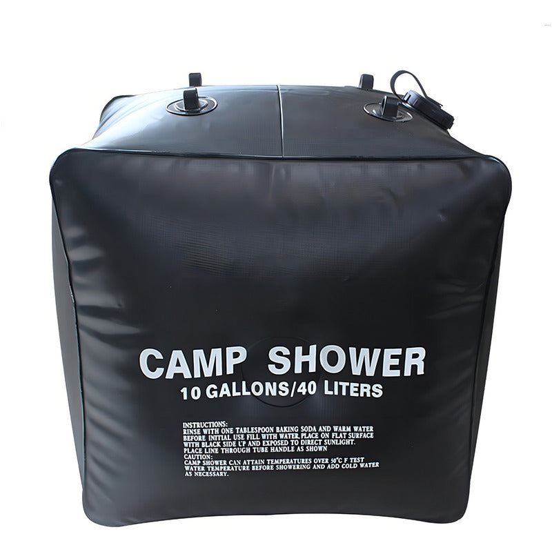 Ducha Portatil Solar Baño Portatil Camping Ducha Solar 40lts Negro