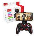Control De Juego Con Soporte Teléfono Bluetooth P3/p4/pc/tv Negro
