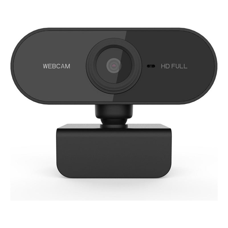 Webcam Full Hd 1080p Con Microfono Incorporado Camara Hd Color Negro