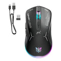 Mouse Gamer Inalámbrico Onikuma Cw917 Black Negro