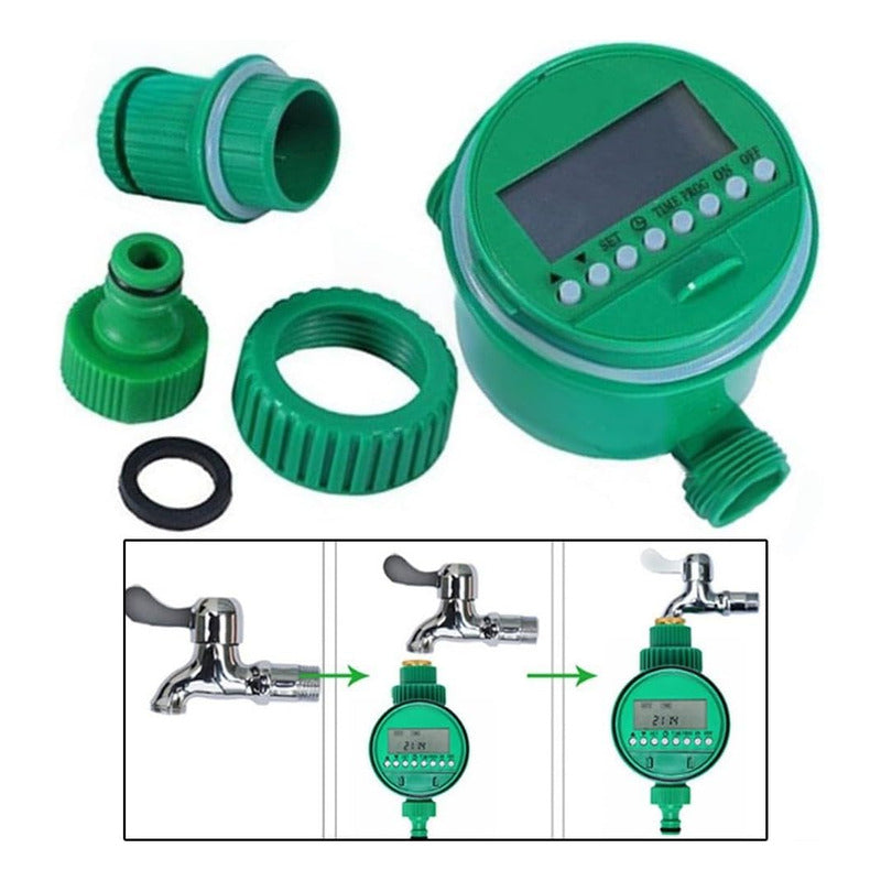 Timer Digital Temporizador Riego Automáticolcd Programable