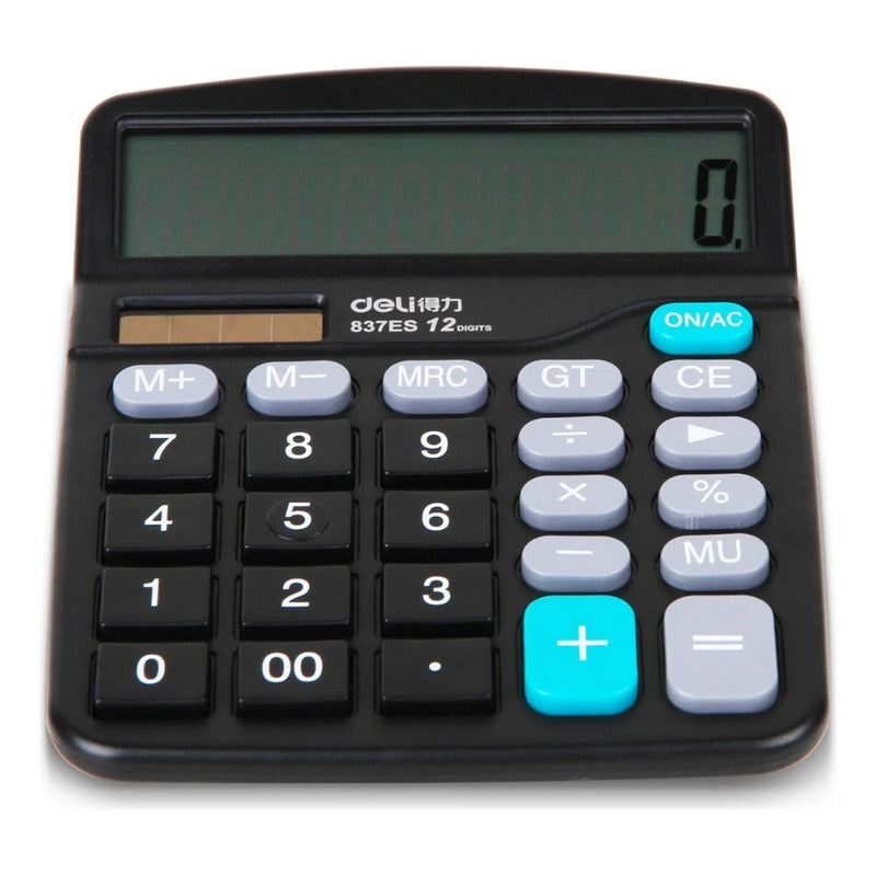 Calculadora Científica Y Comercial 240 Funciones 12 Digitos Negro