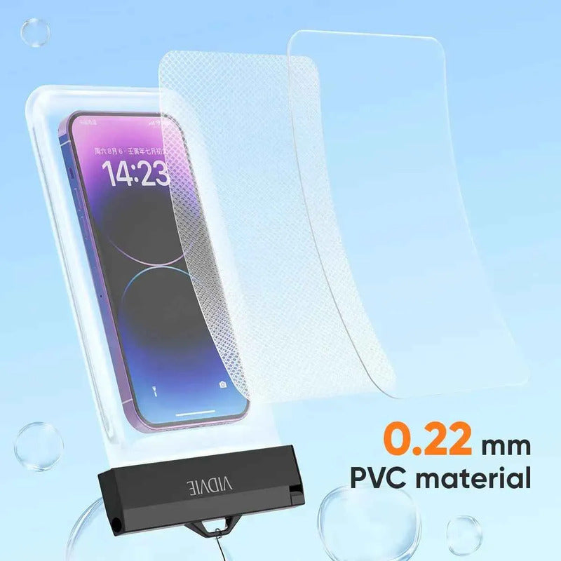 Funda Impermeable Teléfono Celular Móvil Protector De Lluvia Surtido Liso
