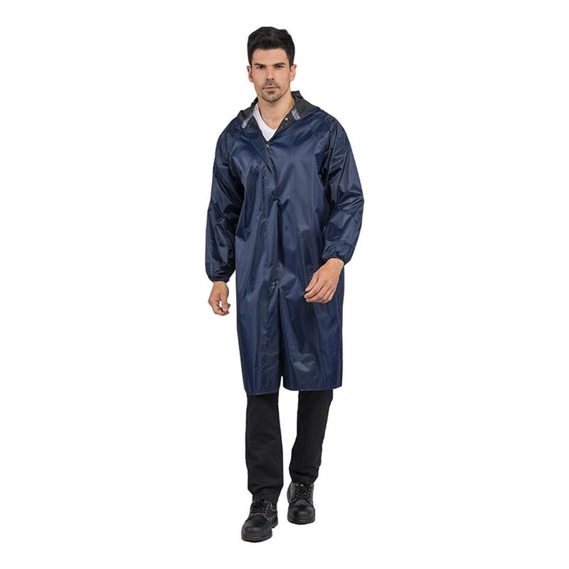 Poncho Capa Para La Lluvia  Resistente Impermeable Pvc  Multicolor Unica