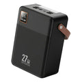 Power Bank Banco De Energía Alta Capacidad 80000mah Linterna Negro