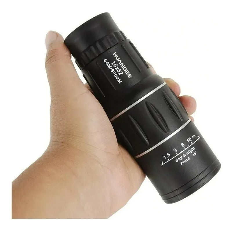 Catalejo Telescopio Con Zoom Terrestre Tripode Impermeable Verde Oscuro
