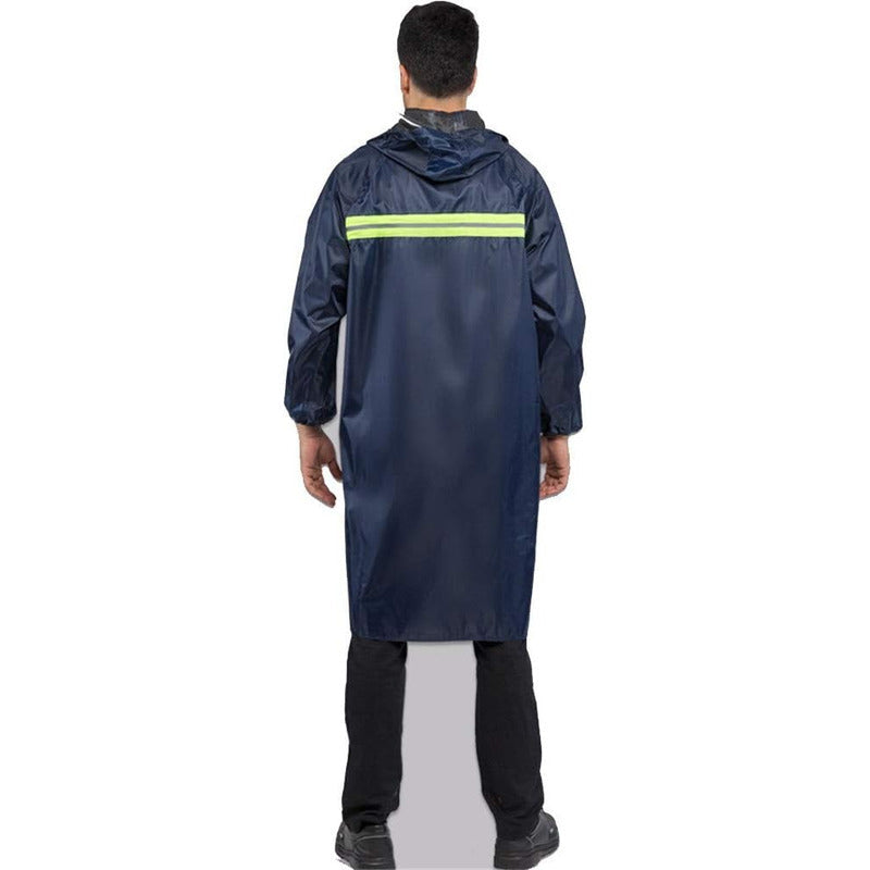 Poncho Capa Para La Lluvia  Resistente Impermeable Pvc  Multicolor Unica