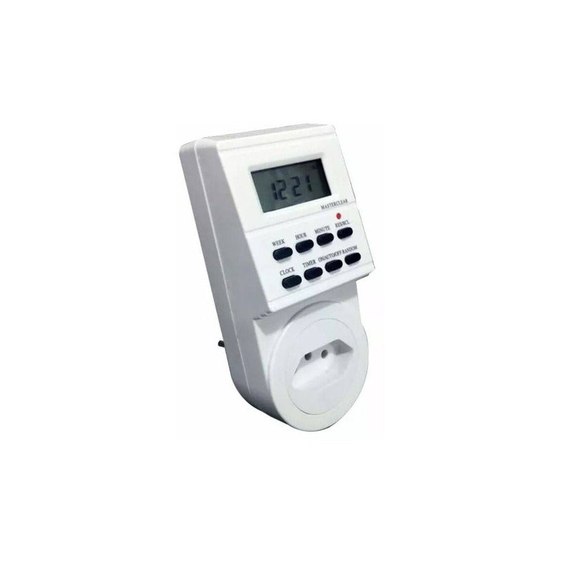 Enchufe Temporizador Digital Programable 18 Programas 220v