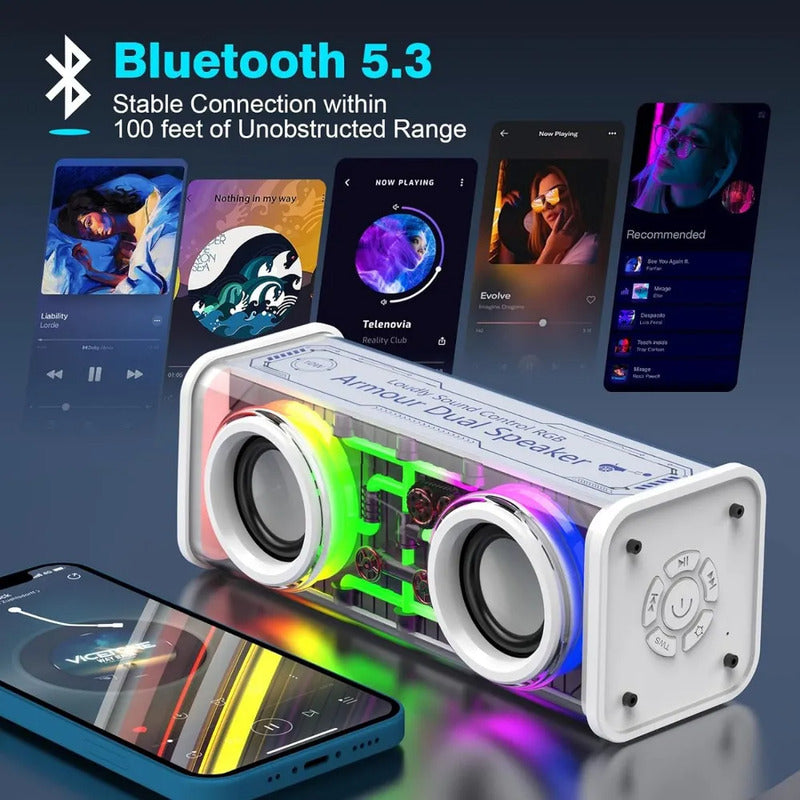 Altavoz Portátil Bluetooth Impermeable Miniwoofer Tws Agua
