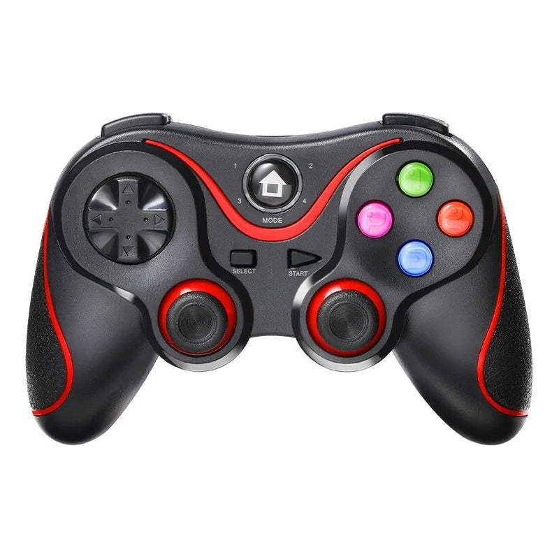 Control De Juego Con Soporte Teléfono Bluetooth P3/p4/pc/tv Negro