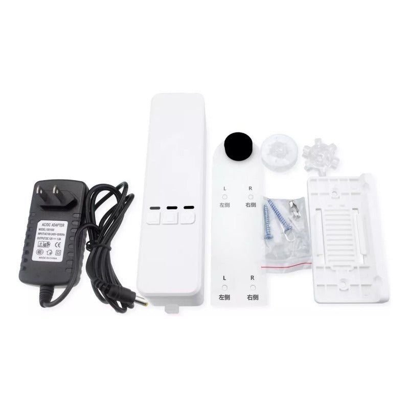 Motor Inteligente Para Cortinas Wifi Roller Control Remoto Blanco