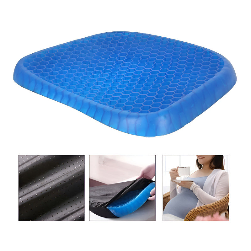 Cojín Ortopédico De Silicona Gel Relajante Asiento Terapia