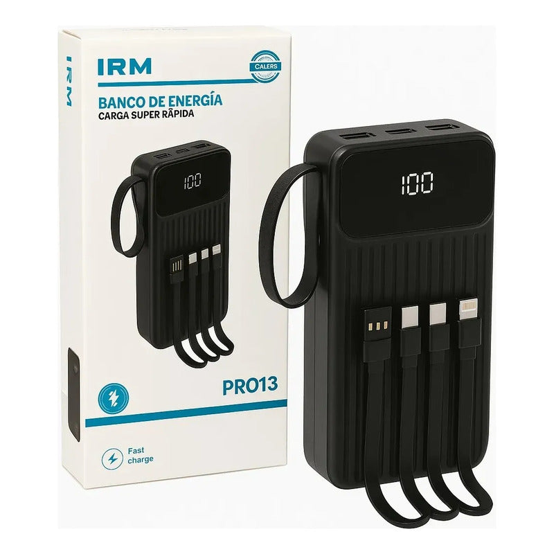 Batería Externa 30000 Mah Carga Rapida Power Bank