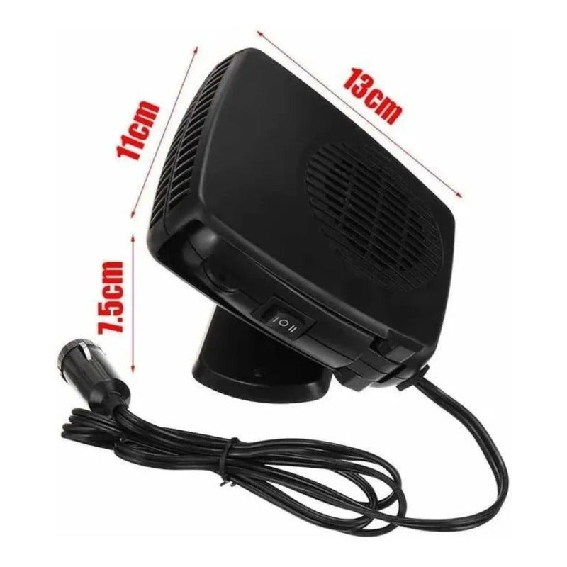 Calefactor Pack X2 Para Auto 12v 200w Calefaccion Portatil