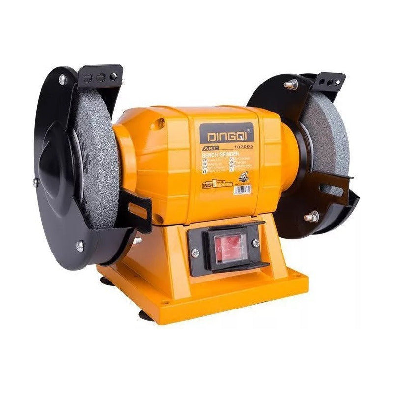 Esmeril De Banco 5 Pulgadas Electrico Naranja