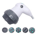 Maquina Pistola De Masaje Masajeador Muscular Relajante Blanco