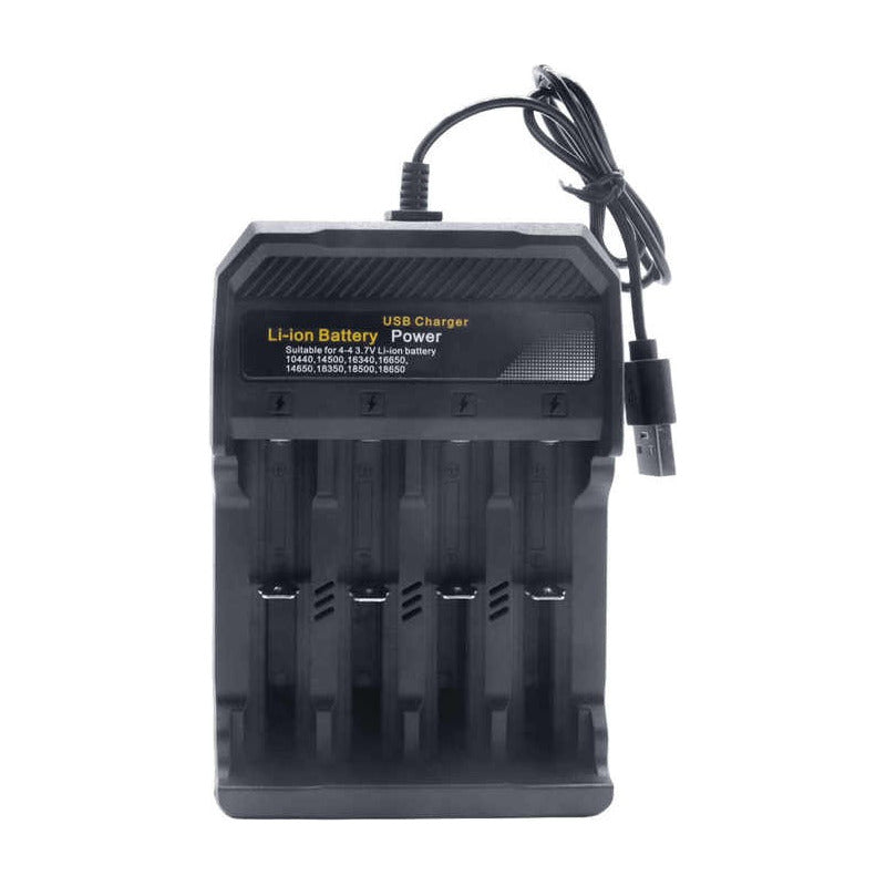 Cargador Para 4 Baterías Li-ion Inteligente, 1.2a Max
