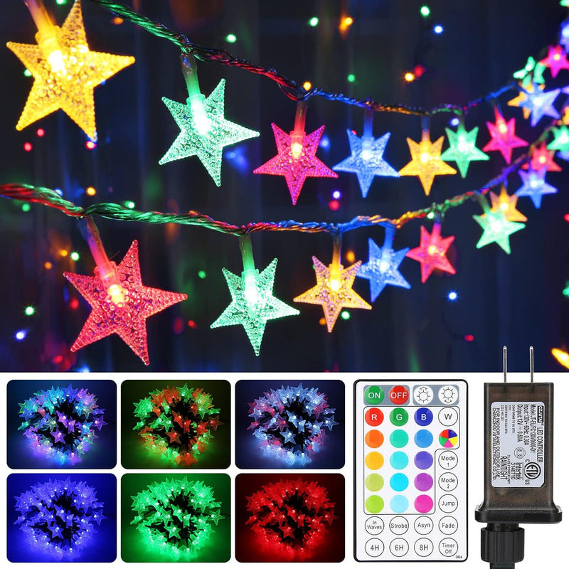 Arbol De Navidad Con Base + 6 Luces Solares Modelos Variados